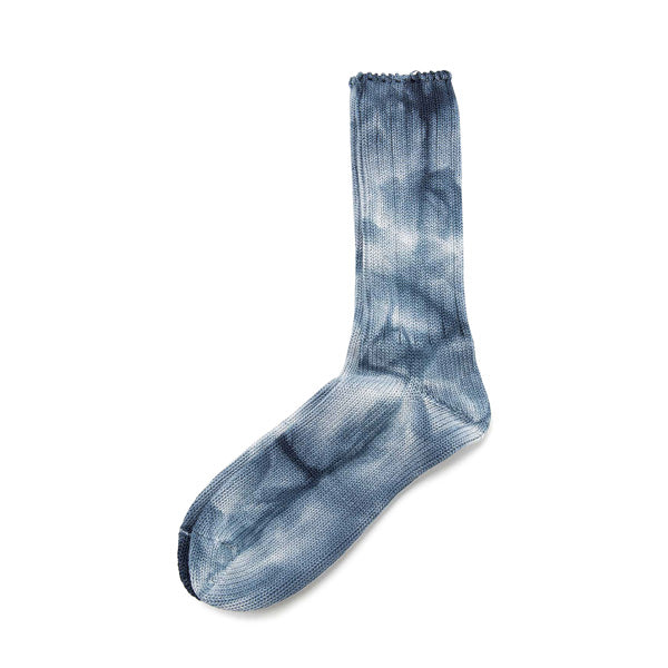 COTTON TIE-DYED CREW SOCKS