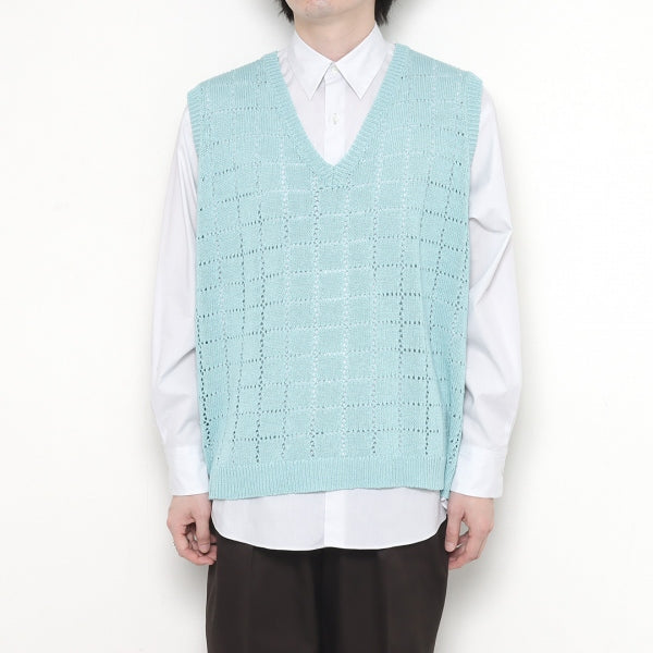 Knit Vest (22SS K-4) DAIRIKU トップス (MEN) DAIRIKU正規取扱店DIVERSE