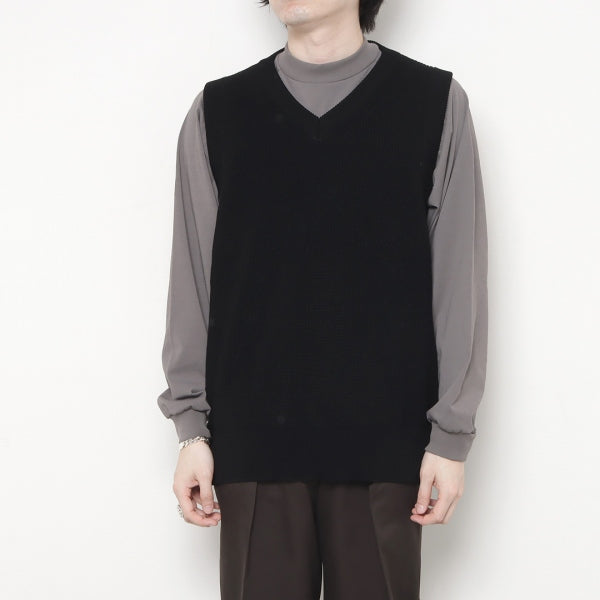 国際ブランド】 Knit Allege Vest SIZE3 AL22S-KN01 SAX ベスト