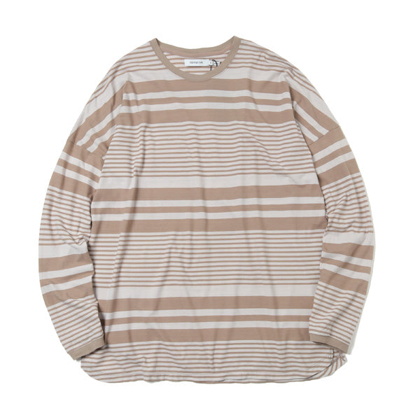 CLERK L/S TEE COTTON JERSEY BORDER