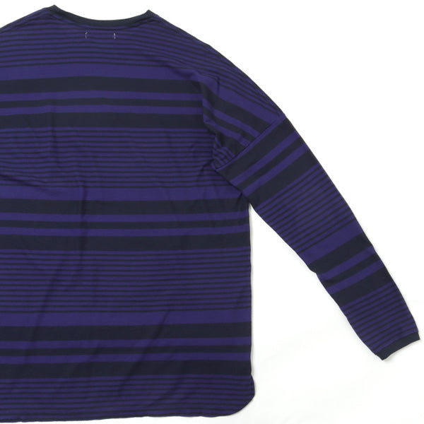 CLERK L/S TEE COTTON JERSEY BORDER