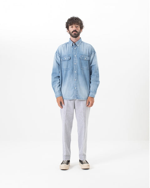 SS STOUTMAN SHIRT DMGD (0122105007002) | visvim / シャツ (MEN