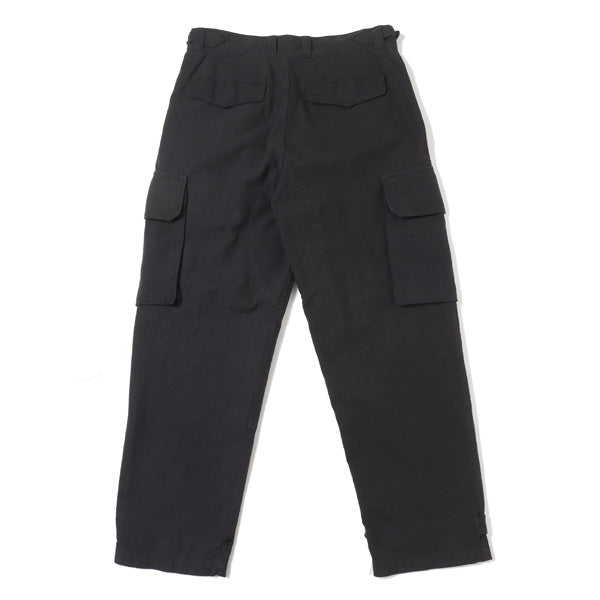 ブラック 6ポケットパンツ (V01-03012) | COMOLI / パンツ (MEN 