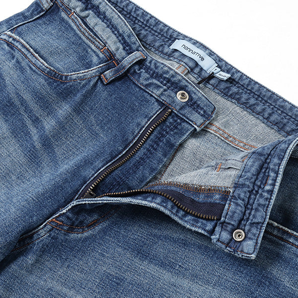 DWL 5P JEANS 02 C/P 13.5oz DENIM STRETCH VW “LEO“ (NN-P4105) | nonnative /  パンツ (MEN) | nonnative正規取扱店DIVERSE