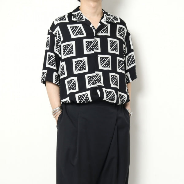 MASU MASU OPEN COLLAR H/S SHIRT (20SS-SY5-011) | Sasquatchfabrix