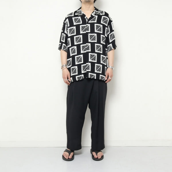 MASU MASU OPEN COLLAR H/S SHIRT (20SS-SY5-011) | Sasquatchfabrix