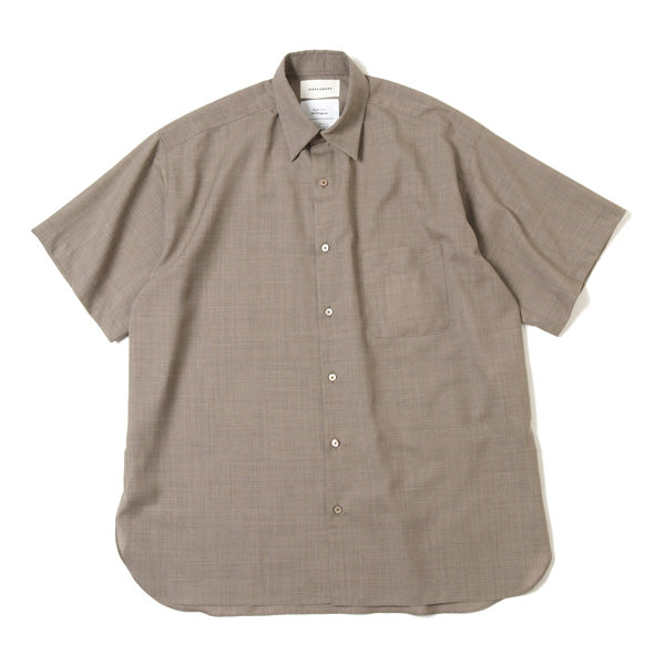 COMFORT FIT SHIRTS S/S SUPER120s WOOL TROPICAL (A20B-02SH01B