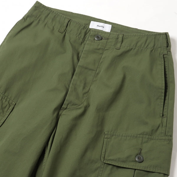 FATIGUE PANTS ORGANIC COTTON WEATHER CLOTH (M22B-10PT01C) | marka