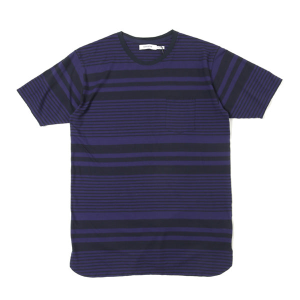 DWELLER S/S TEE COTTON JERSEY BORDER