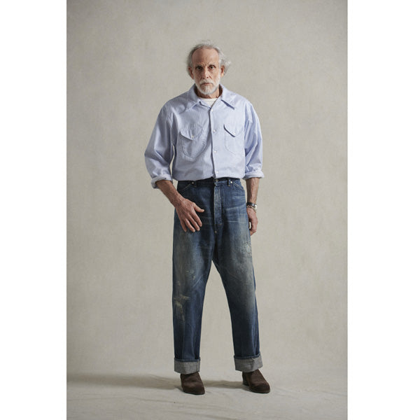 PLEATED JEAN TROUSER 946 (SCAR FACE) (211OJ-PT08) | OLD JOE & CO