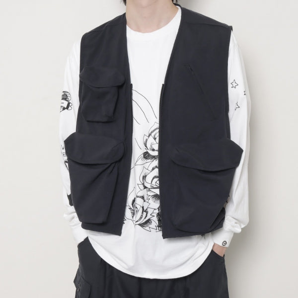 MILITARY VEST (HTK-22-SS-004) | HOMELESS TAILOR / トップス (MEN