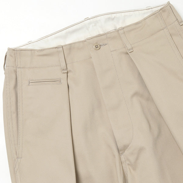 信頼】 41 KHAKI WIDE ORGANIC COTTON DRILL | paradorelquijote.com