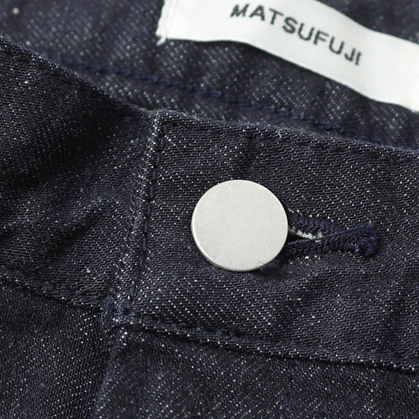 No Fade Wash Straight 5P Denim Trousers (M213-0406) | MATSUFUJI