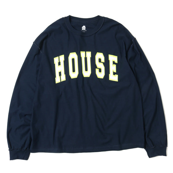 HOUSE L/S T-SHIRT (HOUSETEE02) | is-ness / カットソー (MEN) | is