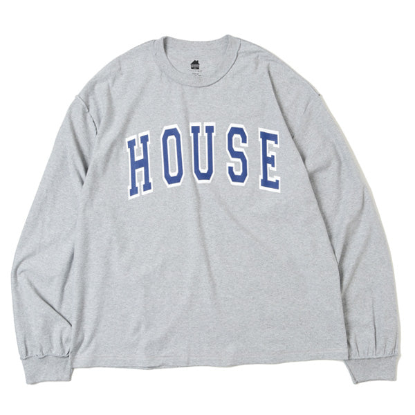 HOUSE L/S T-SHIRT (HOUSETEE02) | is-ness / カットソー (MEN) | is