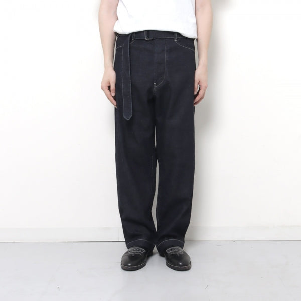 blurhms 12.9oz Denim Long Belted Pants定価36300