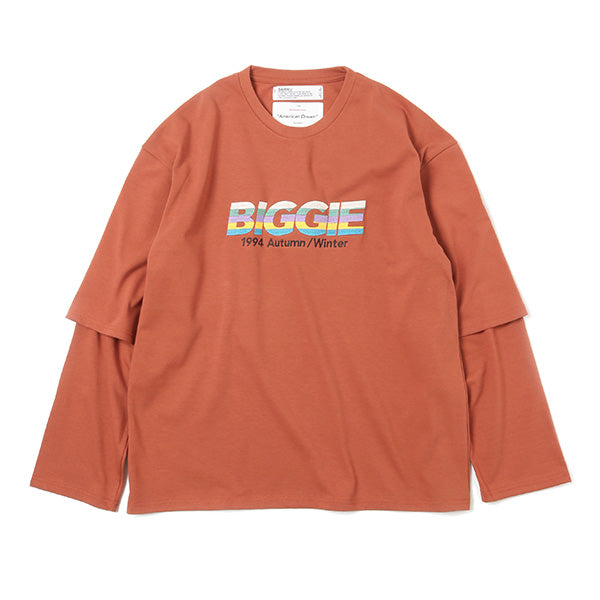 BIGGIE Layered T-Shirt (19AW C-6) | DAIRIKU / トップス (MEN ...