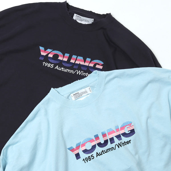 YOUNG Embroidery Tee (21AW C-7) | DAIRIKU / カットソー (MEN ...