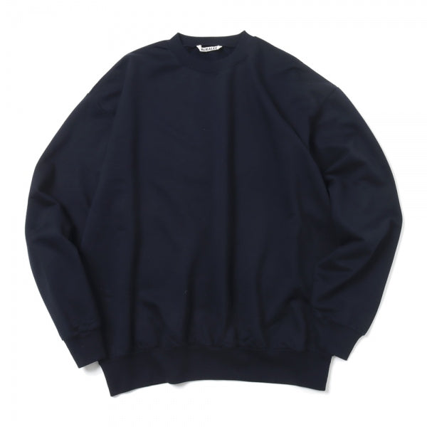 ELASTIC HIGH GAUGE SWEAT P/O (A22AP01NU) | AURALEE / トップス (MEN