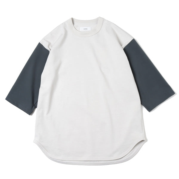 BASE BALL TEE RECYCLE SUVIN ORGANIC COTTON (M22A-13CS01B) | marka