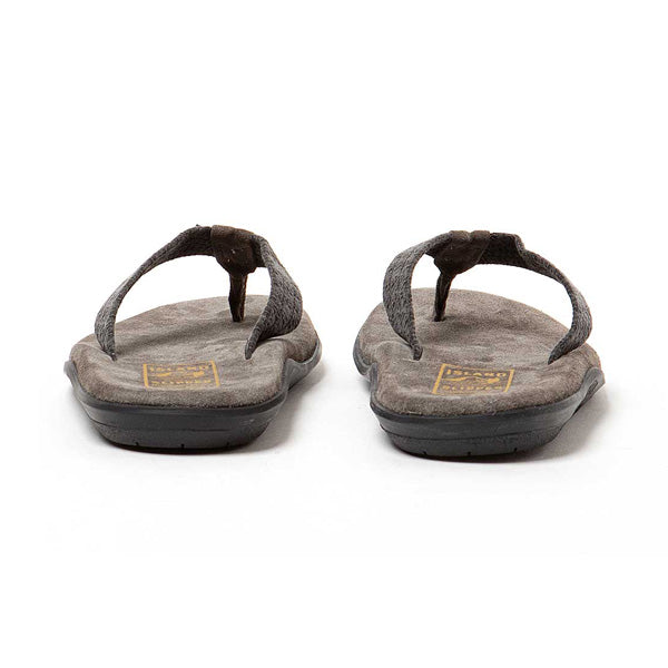 THONG SANDAL COTTON SASHIKO by ISLAND SLIPPER (HB-F3751) | hobo