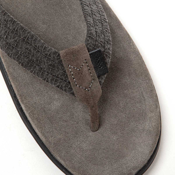 THONG SANDAL COTTON SASHIKO by ISLAND SLIPPER (HB-F3751) | hobo