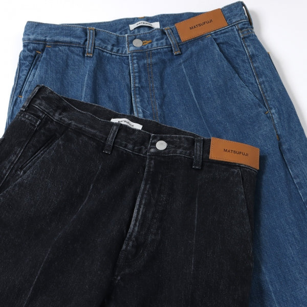 Denim Straight Trousers (M223-0404) | MATSUFUJI / パンツ (MEN