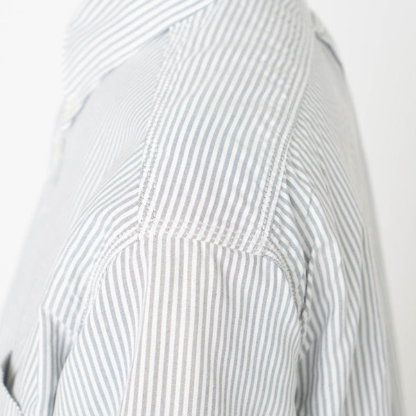 Button Down Stripe Wind Shirt (SUGS109) | nanamica / シャツ (MEN