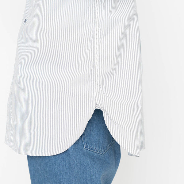 Button Down Stripe Wind Shirt (SUGS109) | nanamica / シャツ (MEN