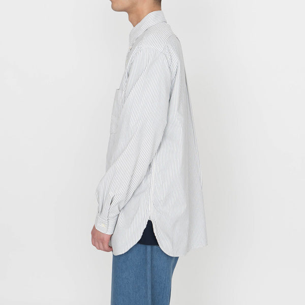 Button Down Stripe Wind Shirt (SUGS109) | nanamica / シャツ (MEN