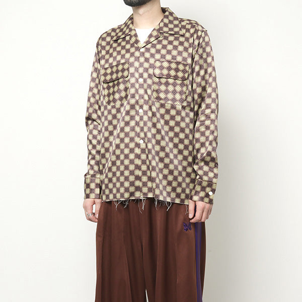 Cut-off Bottom Classic Shirt-R/C Sateen (FK141) | NEEDLES / シャツ