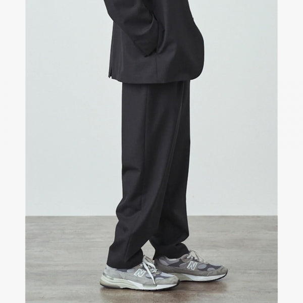 WOOL TROPICAL | TAPERED EASY PANTS (PRAGNW0700) | ATON / パンツ