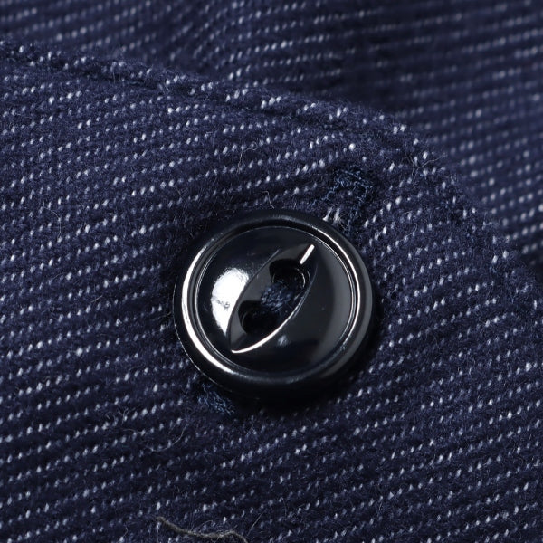 Work Shirt - Cotton Denim Flannel (LN027) | ENGINEERED GARMENTS
