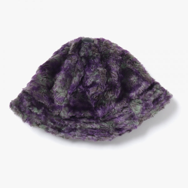 Bermuda Hat - Faux Fur / Uneven Printed (LQ039) | NEEDLES / 帽子