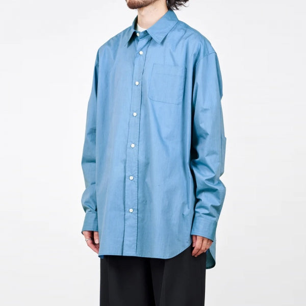 HUGE SHIRT SOKTAS ORGANIC COTTON POPLIN (A22C-03SH01C) | MARKAWARE