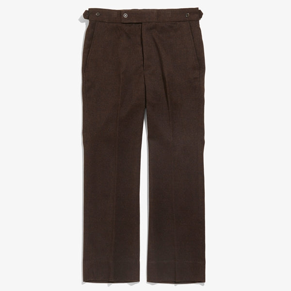 Side Tab Trouser - Poly Serge