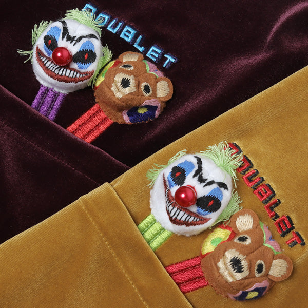 PUPPET EMBROIDERY VELOUR SHIRTS (21AW16SH98) | doublet / シャツ