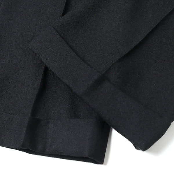 Wool Semi-flare Trousers (M213-0401) | MATSUFUJI / パンツ (MEN