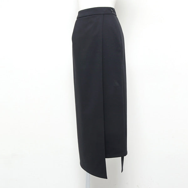 Compact Ponte Wrap Skirt (GL213-40035B) | Graphpaper / スカート