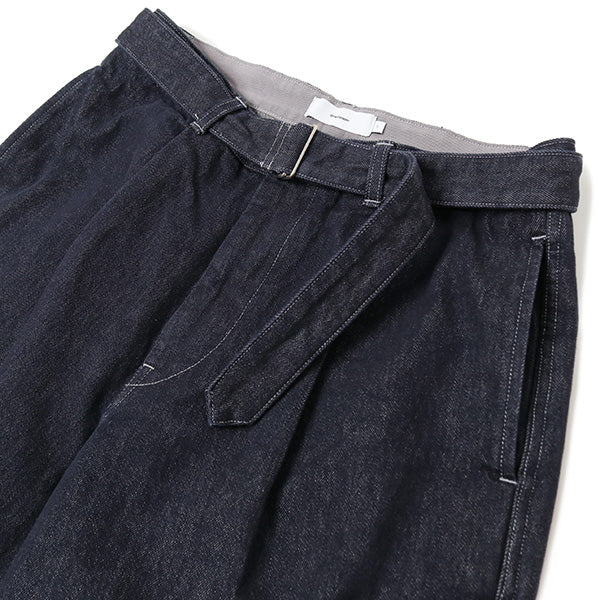 Colorfast Denim Belted Pants (GM203-40094B) | Graphpaper / パンツ