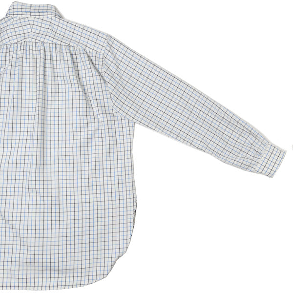 Ascot Collar EDW Shirt - Tattersall Plaid (HM208) | NEEDLES