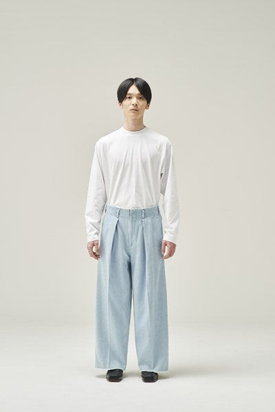 TUCK BAGGY - 11oz Bingo Denim Ice Wash - (B-31811) | saby / パンツ (MEN) | saby 正規取扱店DIVERSE