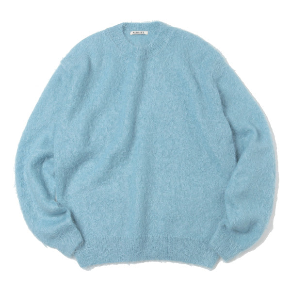 BRUSHED SUPER KID MOHAIR KNIT P/O (A21AP01KM) | AURALEE / トップス 