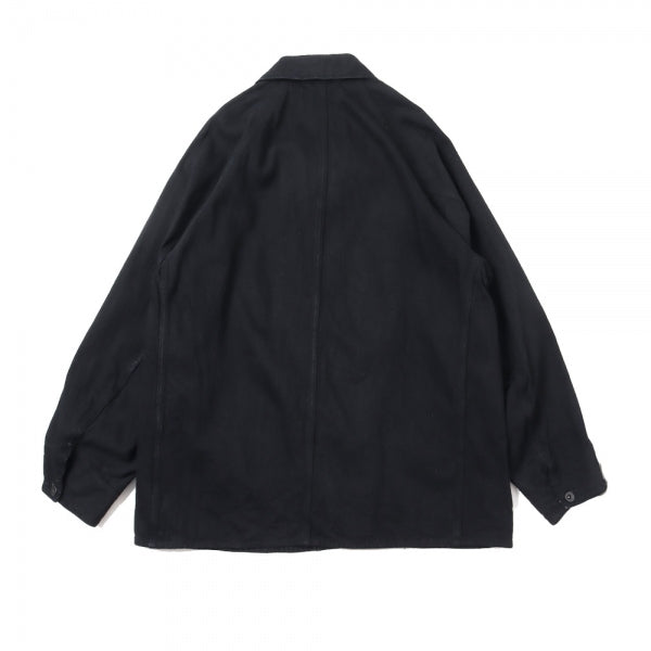 COMOLI デニムワークジャケット ブラック サイズ4 w03-01002