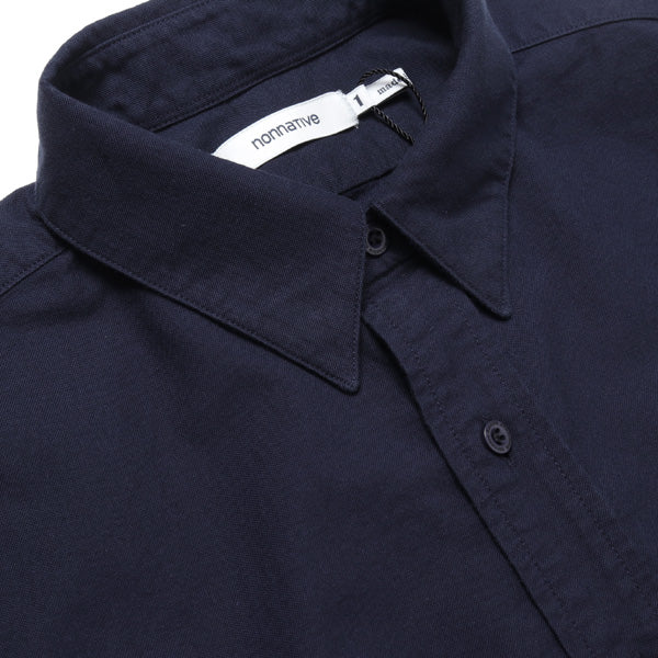 DWELLER B.D. L/S SHIRT RELAXED FIT COTTON OXFORD (S3908