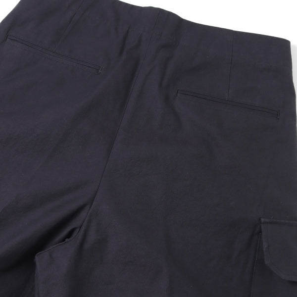 Washed Gabardine Super Wide 6P Slacks (BHS22F029) | blurhms