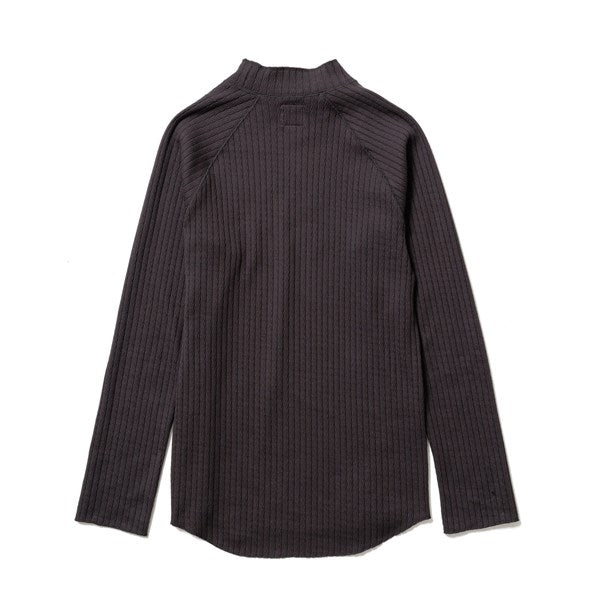 MOCKNECK L/S WAFFLE (22AW-CSL-001) | Sasquatchfabrix. / カットソー