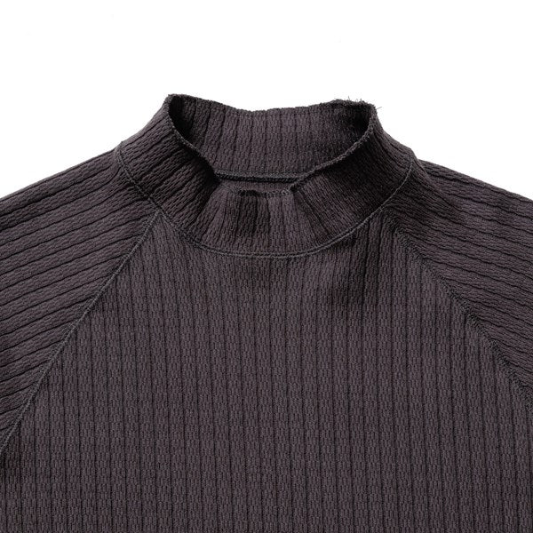 MOCKNECK L/S WAFFLE (22AW-CSL-001) | Sasquatchfabrix. / カットソー