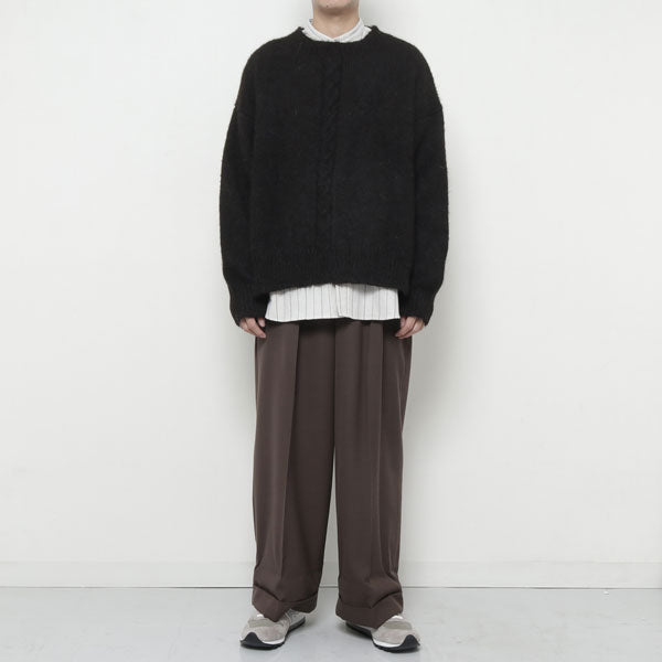 WIDE TROUSERS ORGANIC WOOL SURVIVAL CLOTH (A21C-05PT02C) | MARKAWARE / パンツ  (MEN) | MARKAWARE正規取扱店DIVERSE