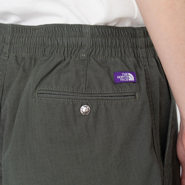 Ripstop Shirred Waist Pants (NT5054N) | THE NORTH FACE PURPLE